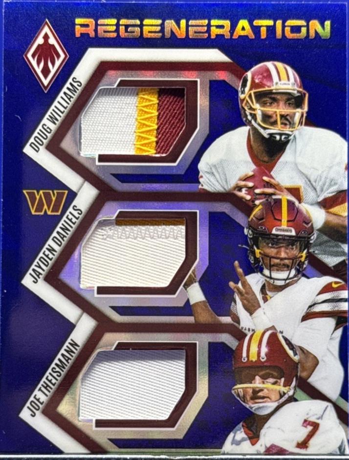 Doug Williams / Jayden Daniels / Joe Theismann [Blue] #8