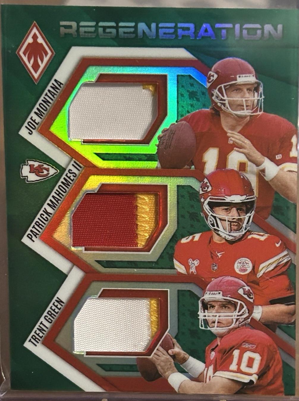 Joe Montana / Patrick Mahomes II / Trent Green [Green] #9