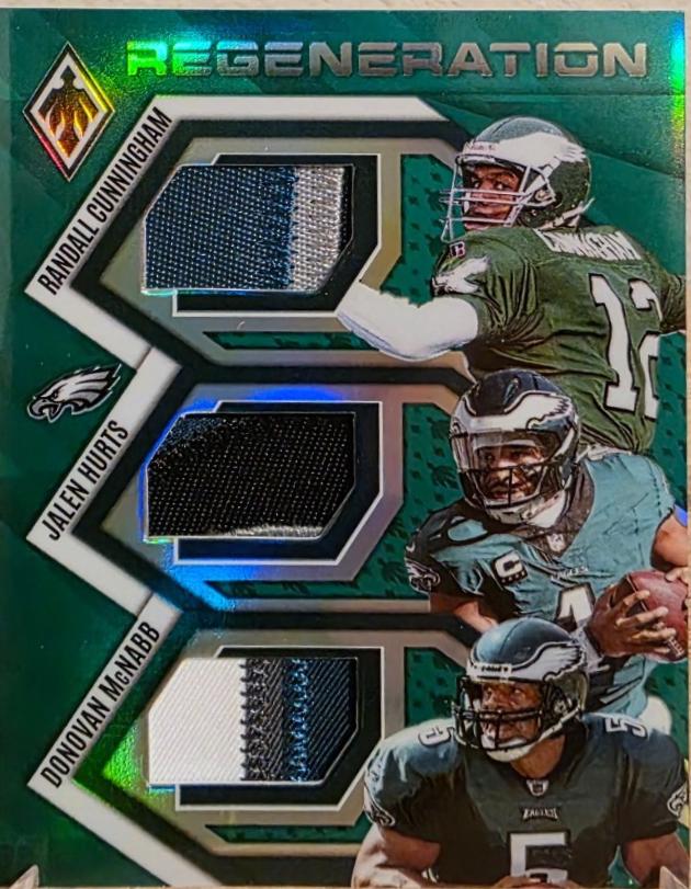 Randall Cunningham / Donovan McNabb / Jalen Hurts [Green] #4
