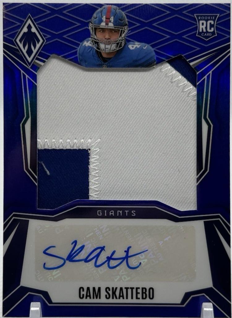 Cam Skattebo [Blue] #32
