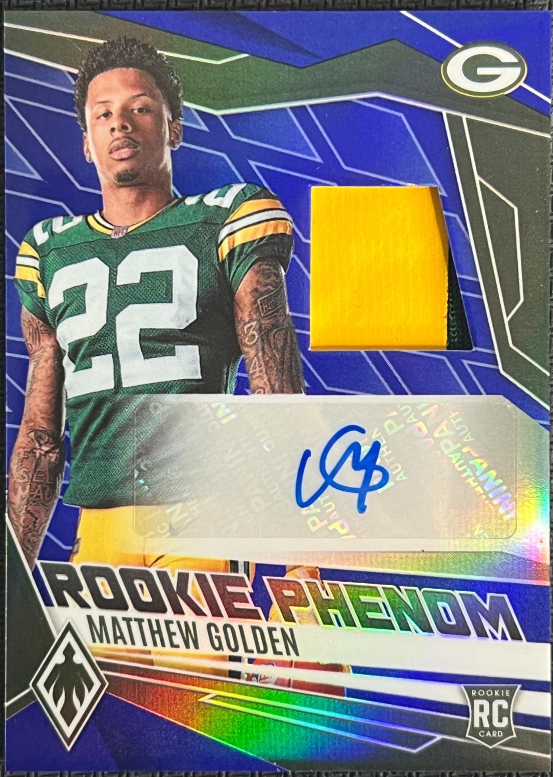 Matthew Golden [Blue] #13