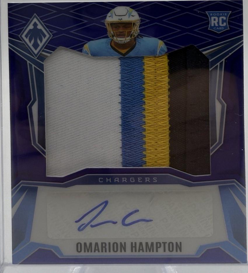 Omarion Hampton [Blue] #24