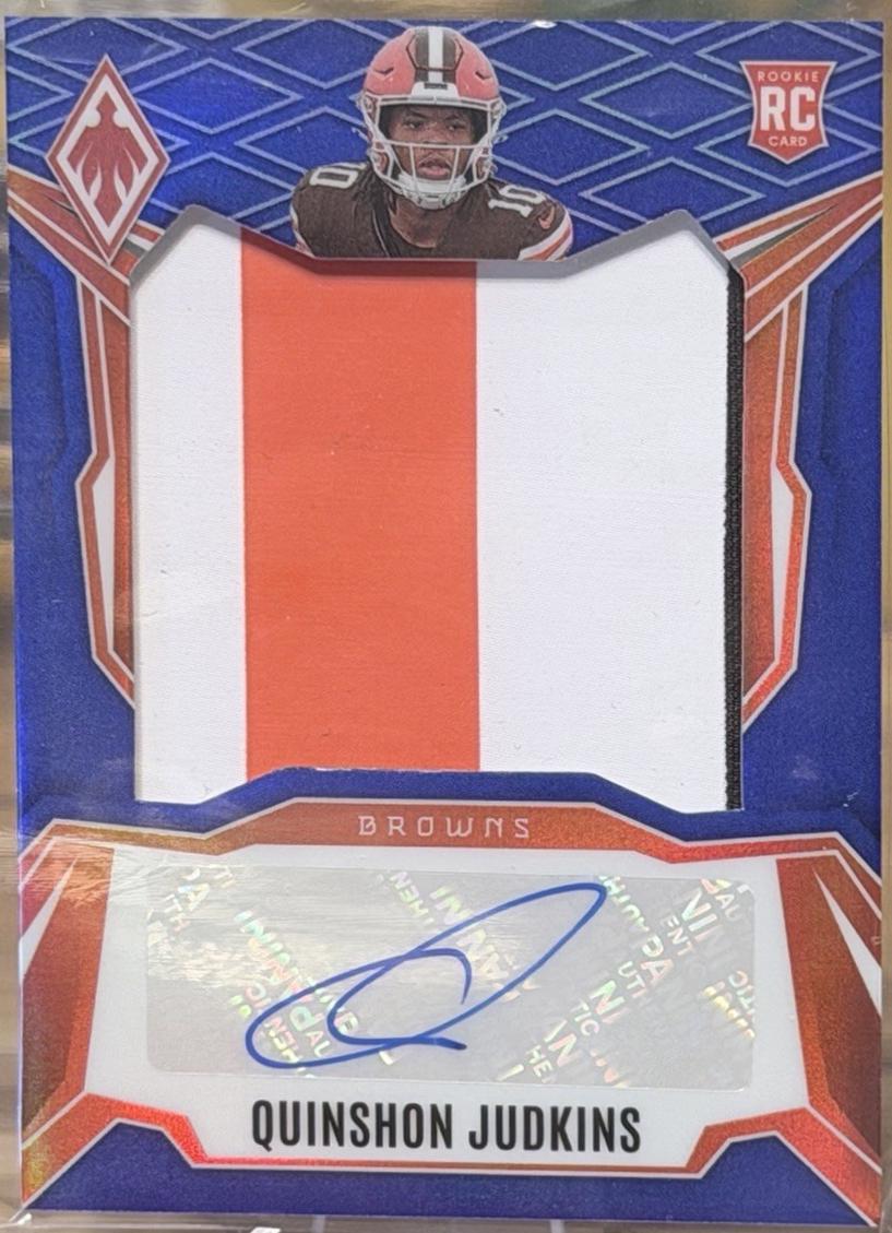 Quinshon Judkins [Blue] #5