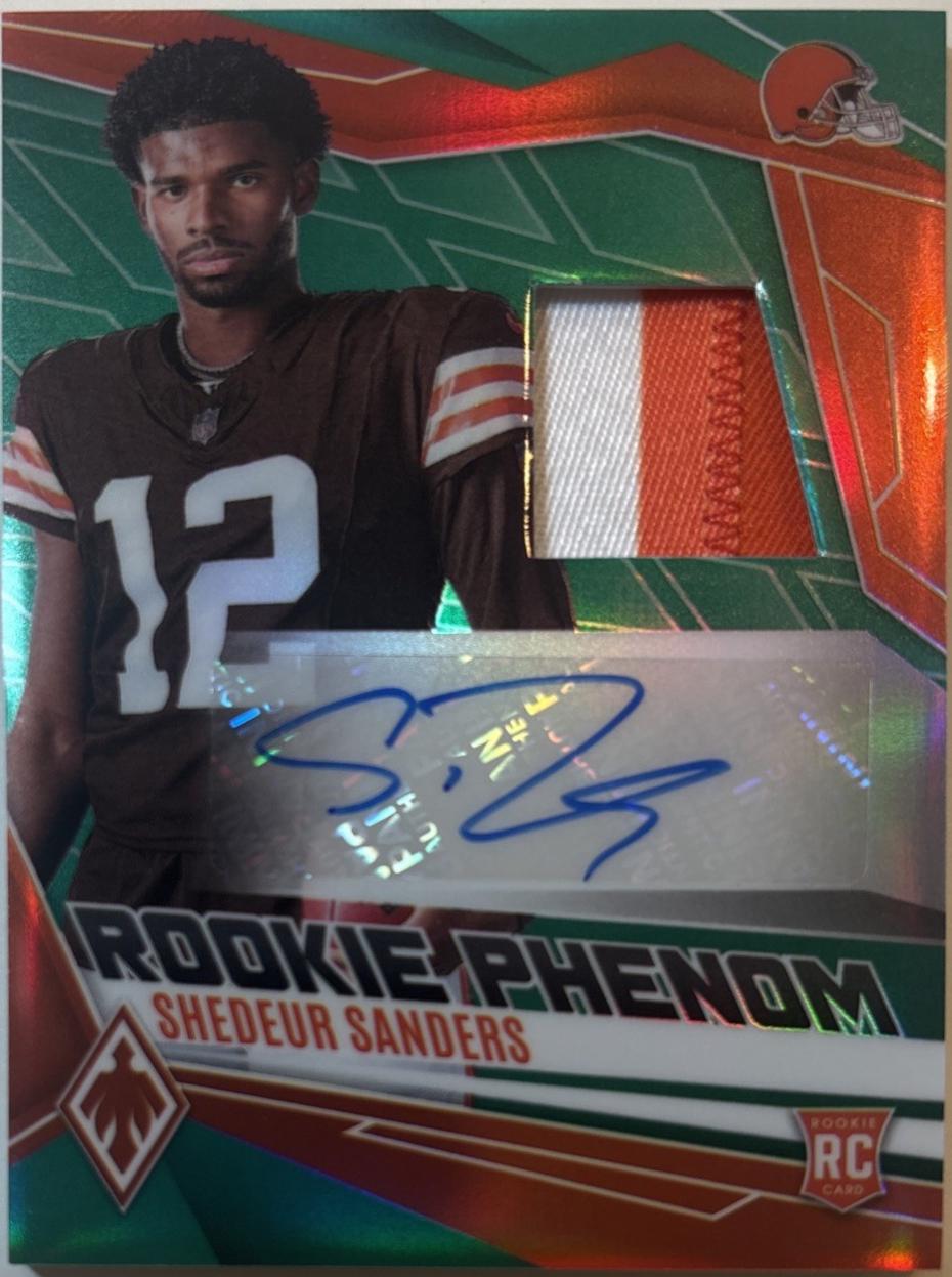Shedeur Sanders [Green] #RPJ-SSS