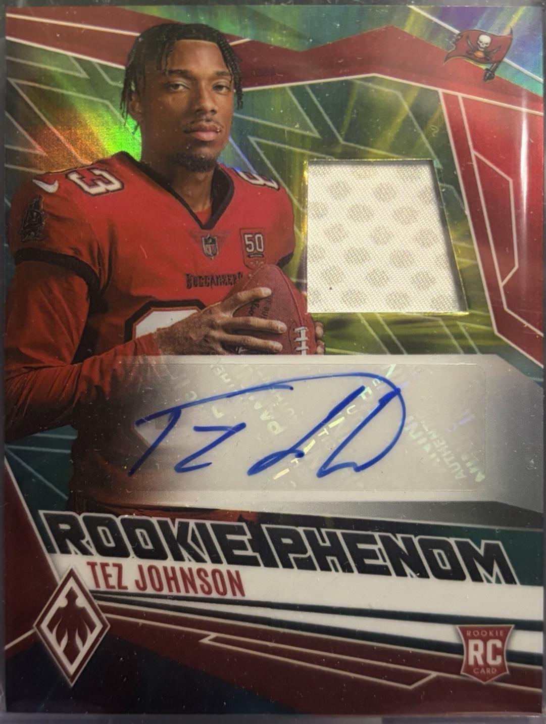 Tez Johnson [Color Burst] #RPJ-TJN