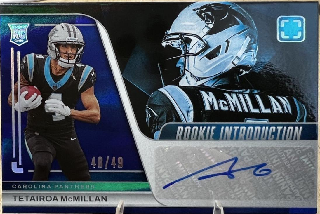Tetairoa McMillan [Blue] #1