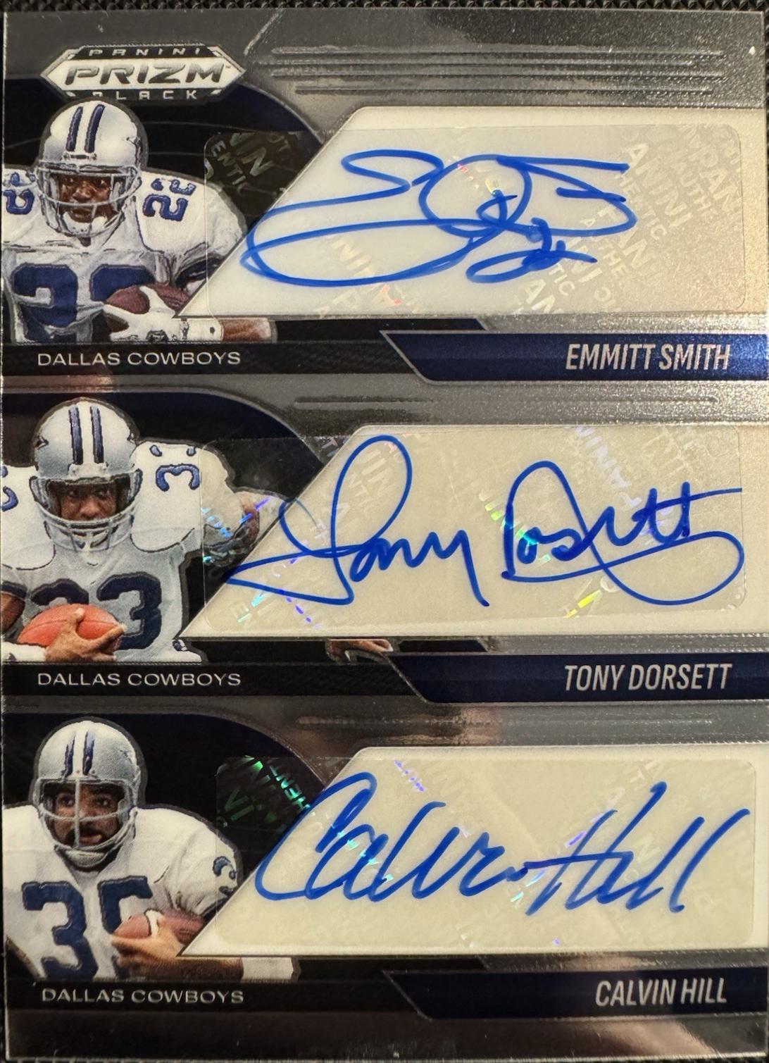 Calvin Hill / Emmitt Smith / Tony Dorsett #3