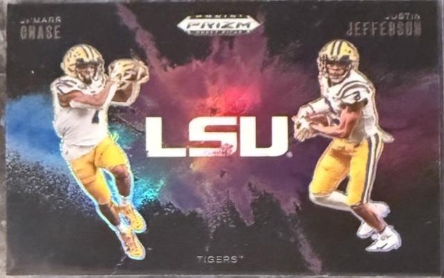 Ja'Marr Chase / Justin Jefferson [Black] #18