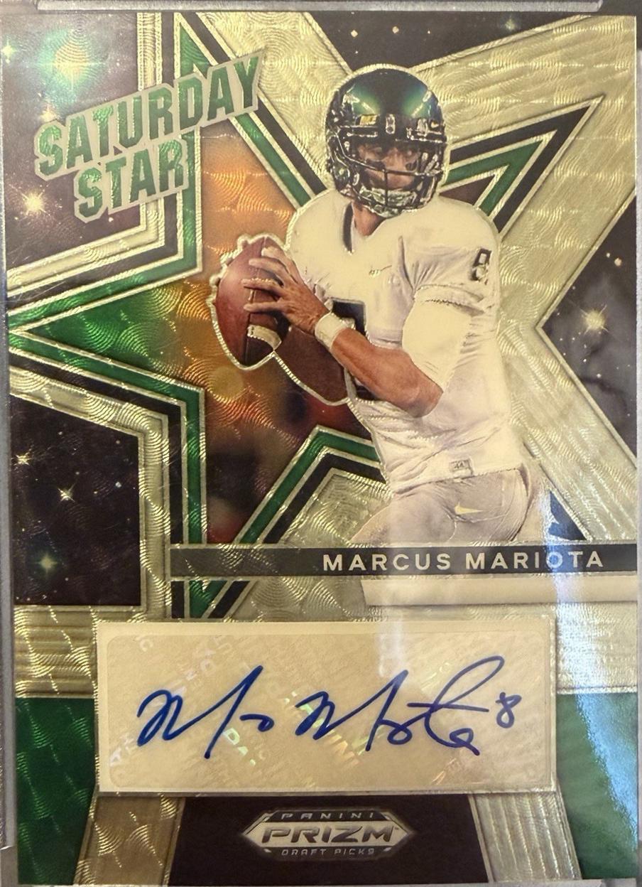 Marcus Mariota [Gold Vinyl] #SSS-MMA