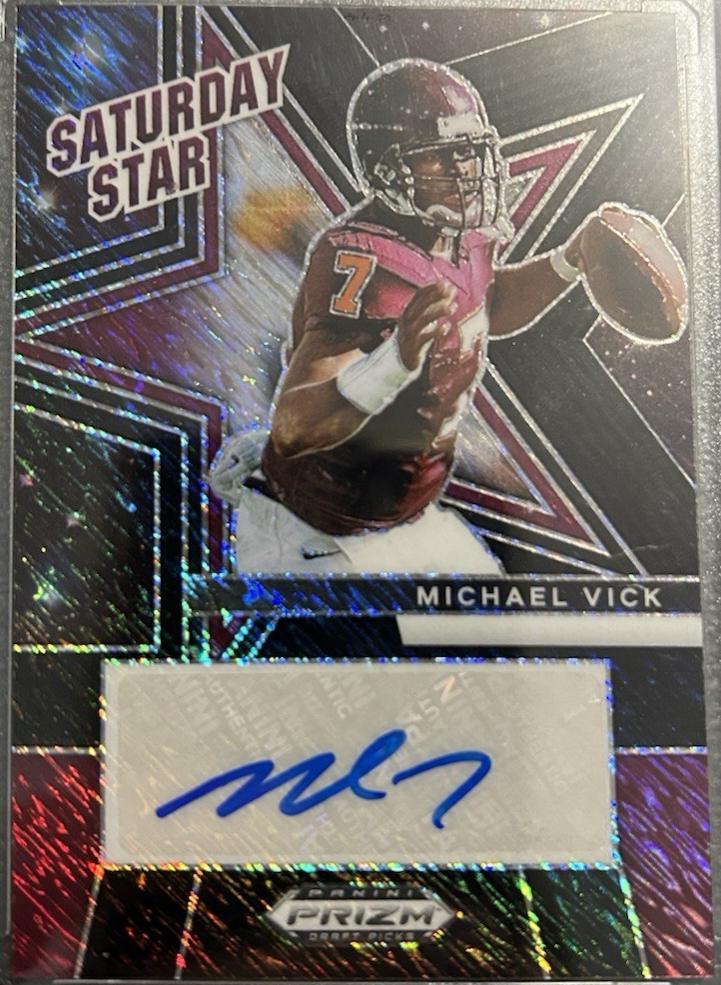 Michael Vick [Black Shimmer] #SSS-MVK