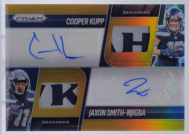Cooper Kupp / Jaxon Smith-Njigba  [Gold] #DPA-CKJS