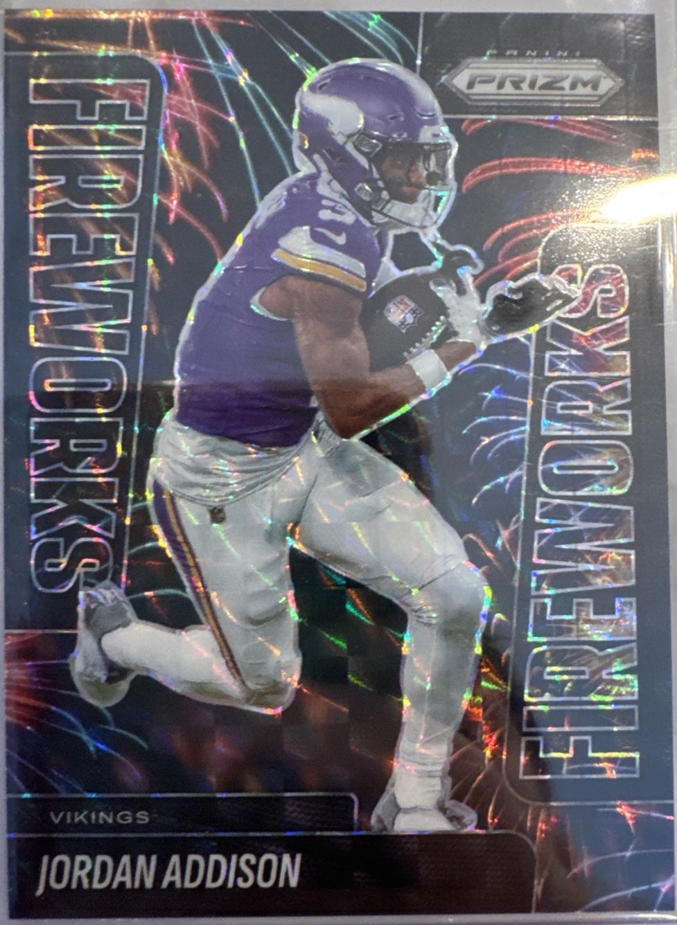 Jordan Addison [Black Finite] #8