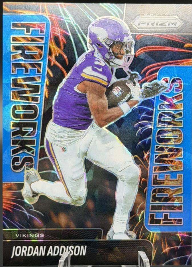 Jordan Addison [Blue Ice] #8