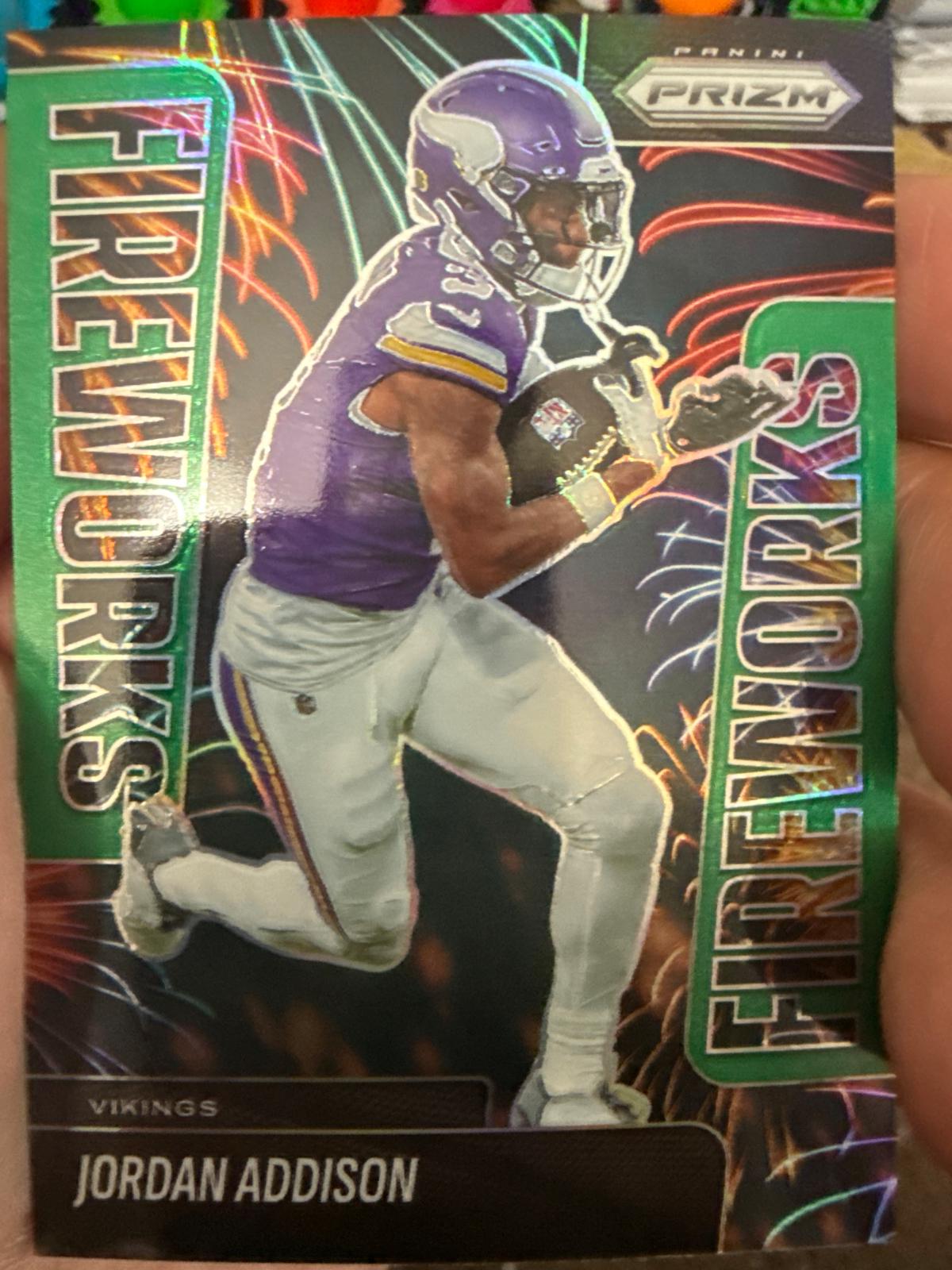 Jordan Addison [Green] #8
