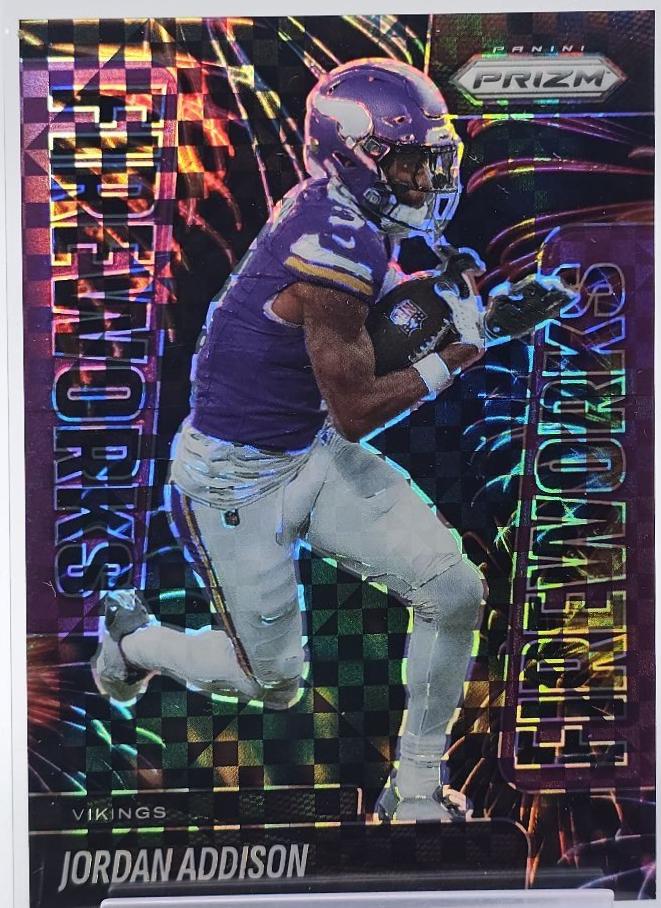 Jordan Addison [Purple Power] #8