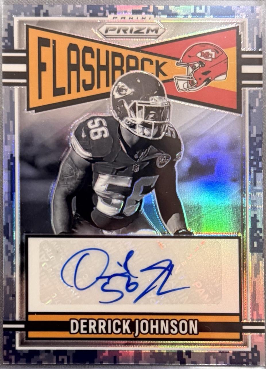 Derrick Johnson [Navy Camo] #FLA-DJN