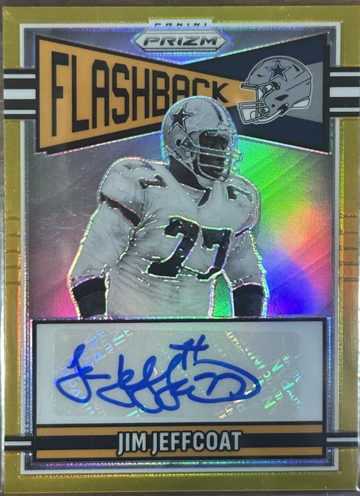 Jim Jeffcoat [Gold] #FLA-JJT
