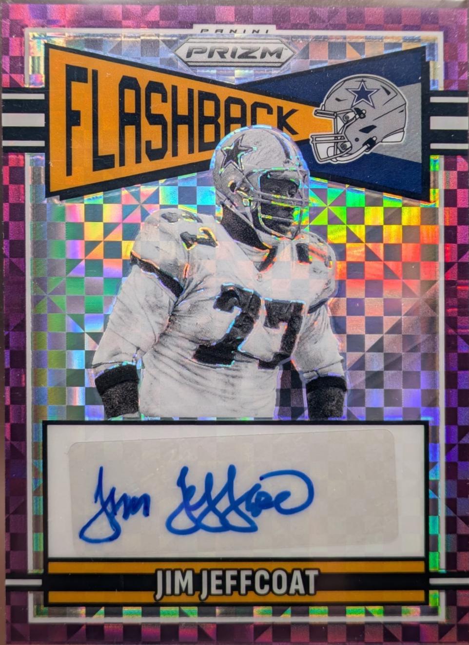 Jim Jeffcoat [Purple Power] #FLA-JJT