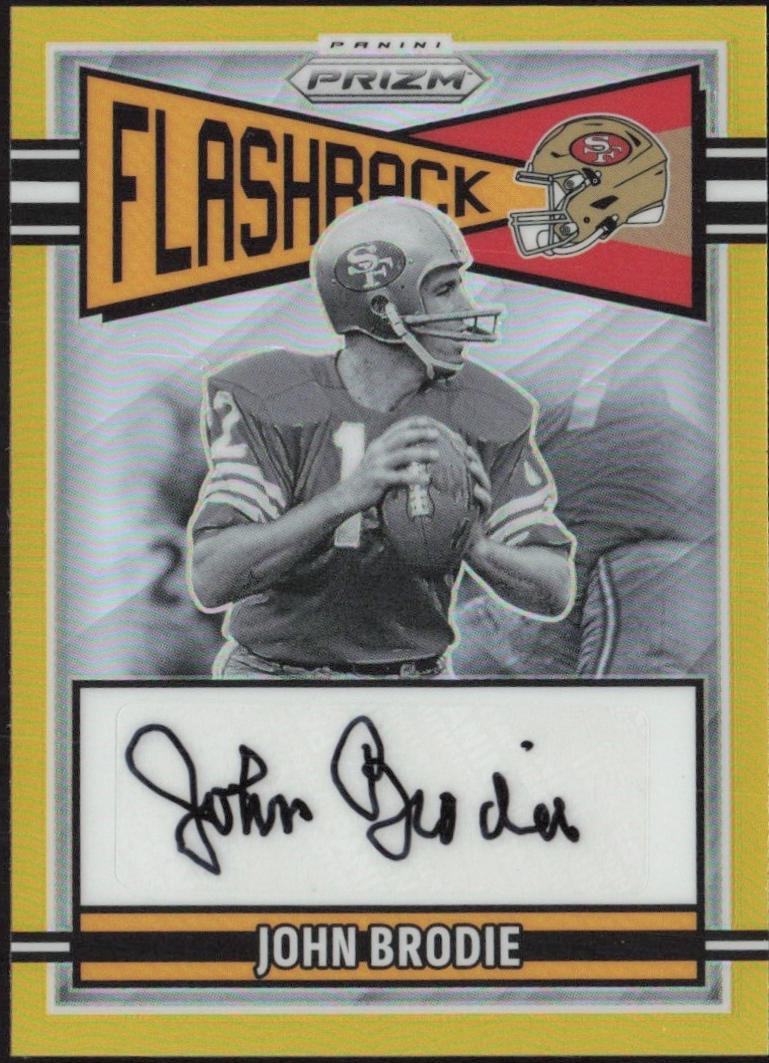 John Brodie [Gold] #FLA-JBE