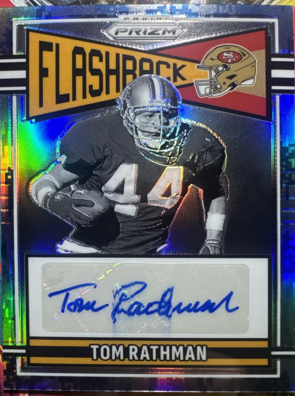 Tom Rathman [Navy Camo] #FLA-TRN