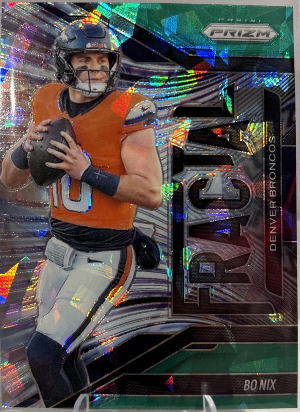Bo Nix [Green Ice] #13