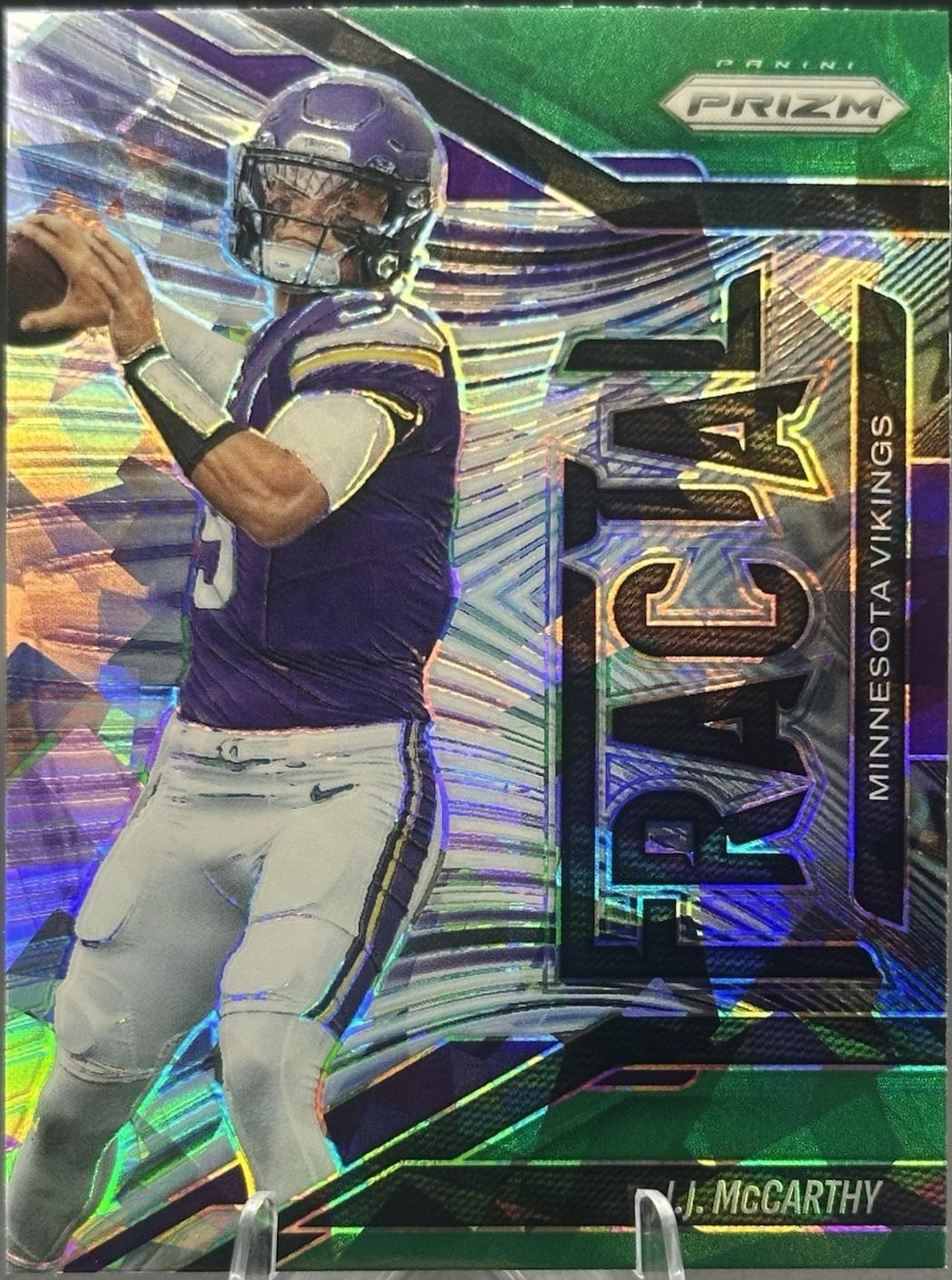 J.J. McCarthy [Green Ice] #15