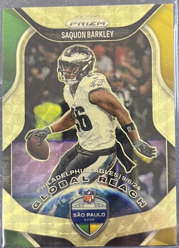 Saquon Barkley [Gold Vinyl] #1