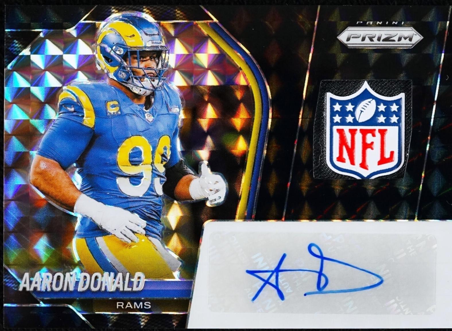 Aaron Donald [Black Finite] #PAU-ADD