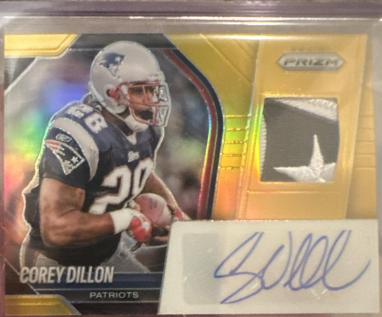Corey Dillon [Gold] #PAU-CDN