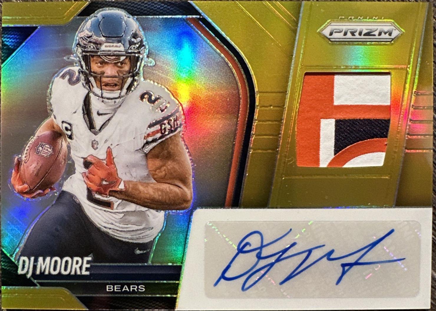 DJ Moore  [Gold] #PAU-DME