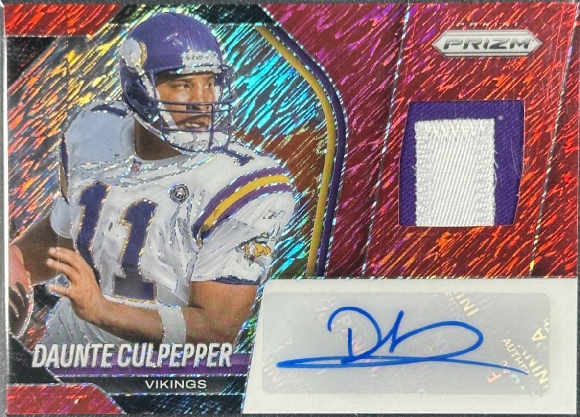 Daunte Culpepper [Red Shimmer] #PAU-DCR