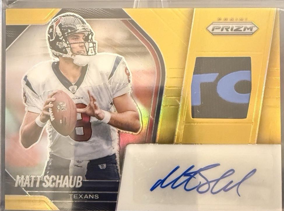 Matt Schaub [Gold] #PAU-MSB
