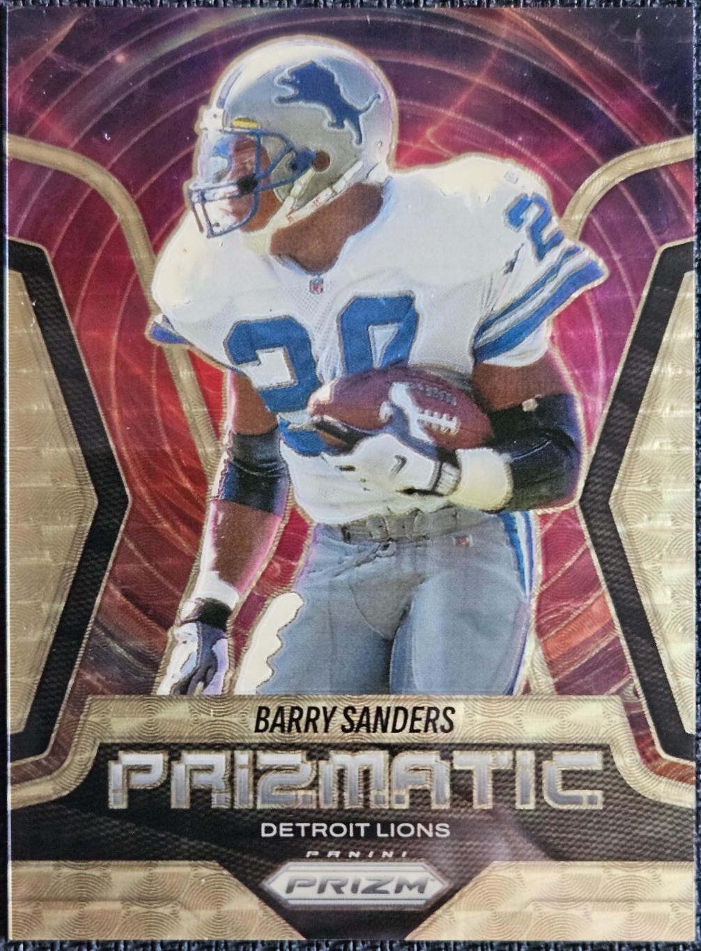 Barry Sanders [Gold Vinyl] #19