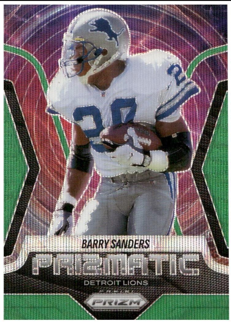 Barry Sanders [Green Wave] #19