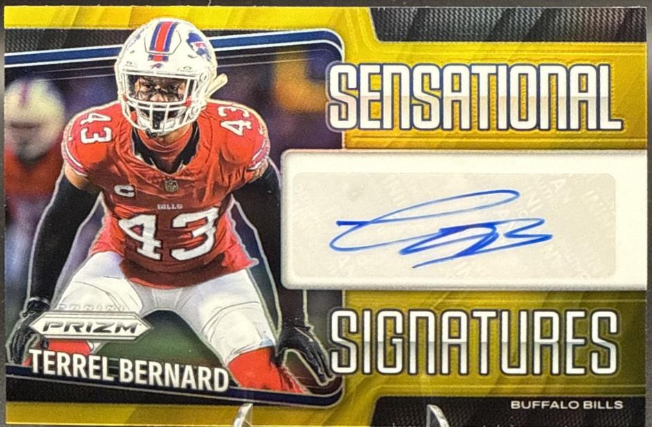 Terrel Bernard [Gold] #SEN-TBD