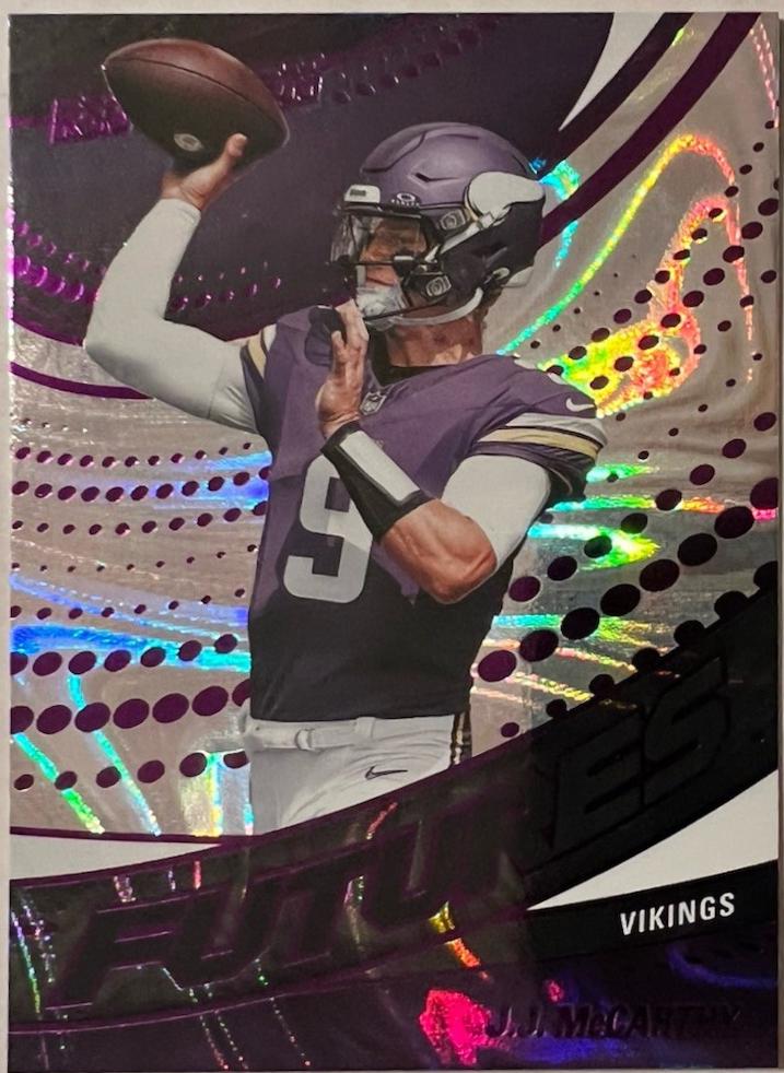 J.J. McCarthy [Purple Swirl] #8