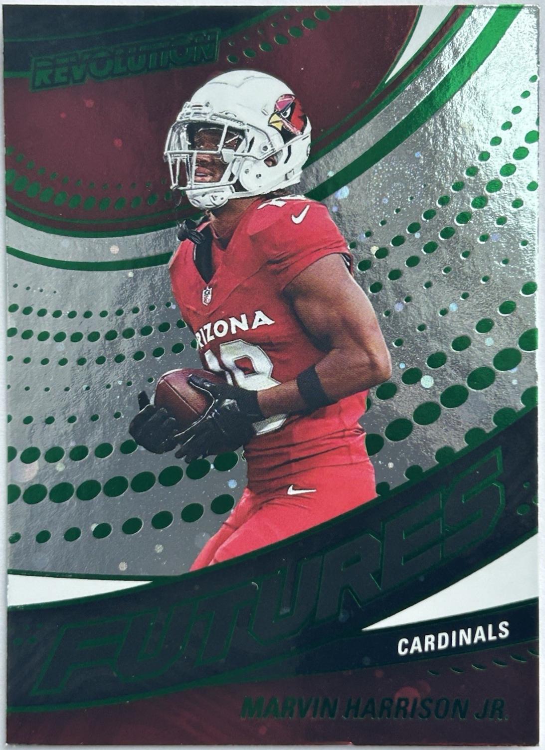 Marvin Harrison Jr. [Green Swirl] #7