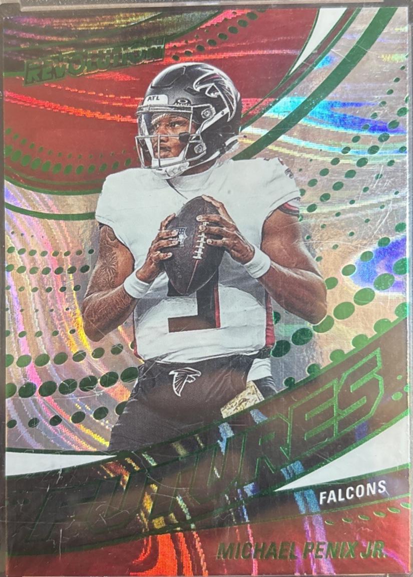 Michael Penix Jr. [Green Swirl] #3