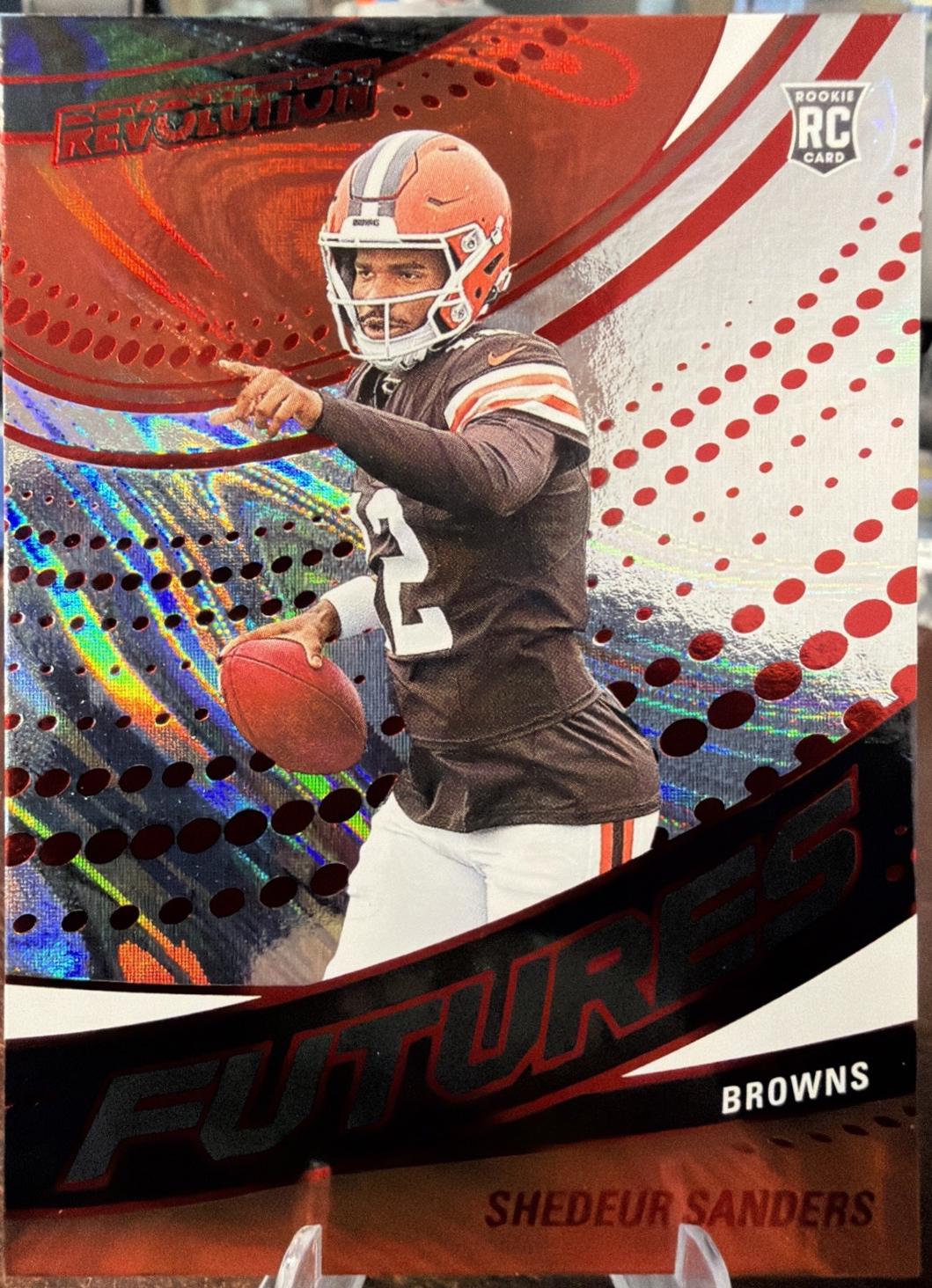 Shedeur Sanders [Red Swirl] #19