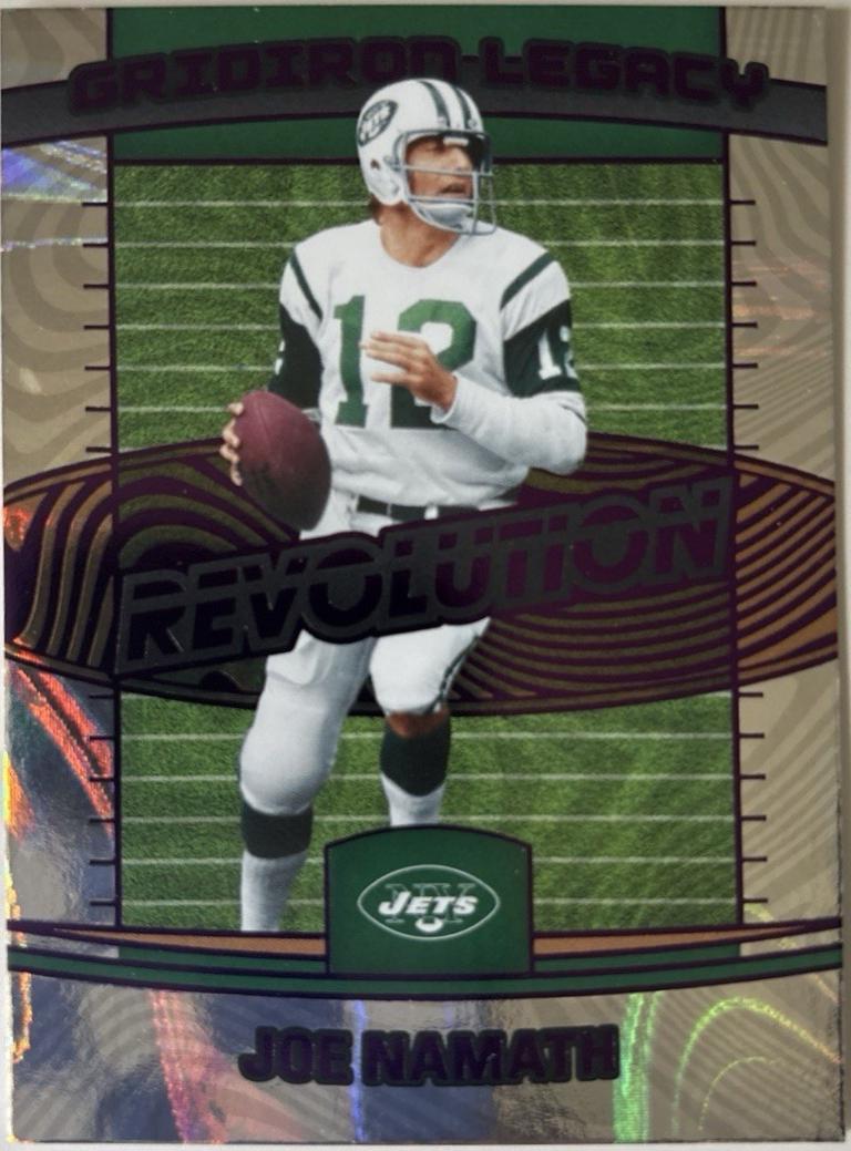 Joe Namath [Purple Swirl] #5