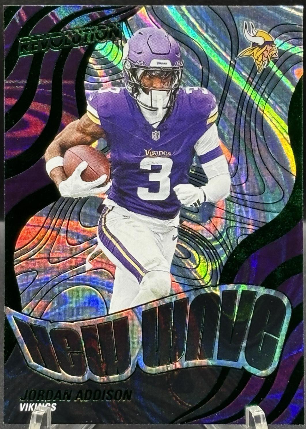 Jordan Addison [Green Swirl] #18