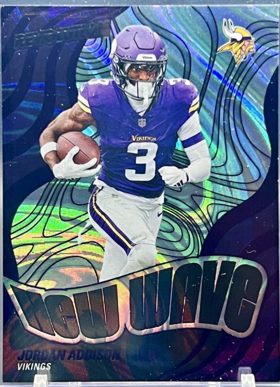 Jordan Addison [Purple Swirl] #18