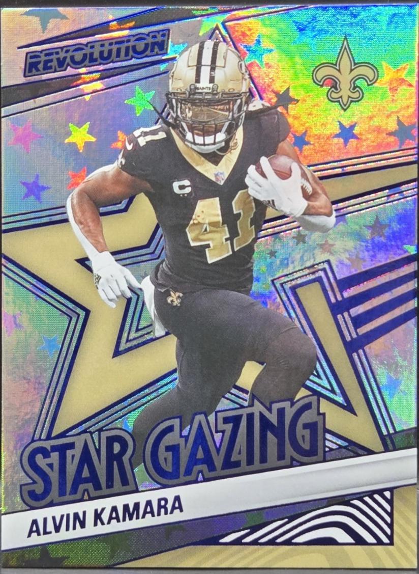 Alvin Kamara [Blue Swirl] #19