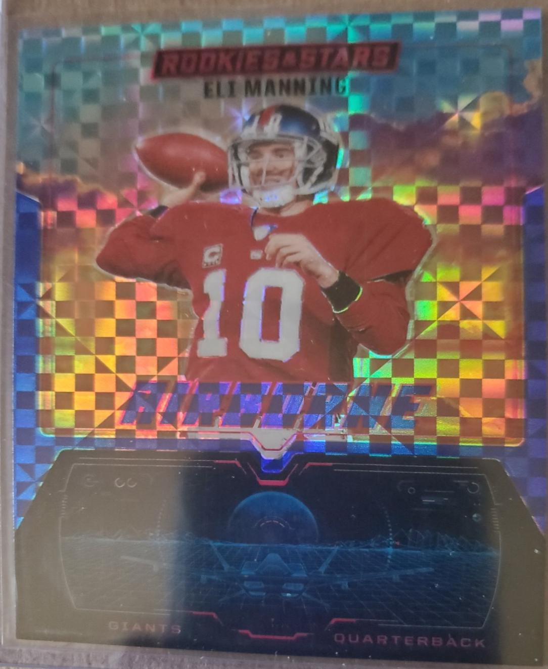 Eli Manning [Blue Plaid] #10