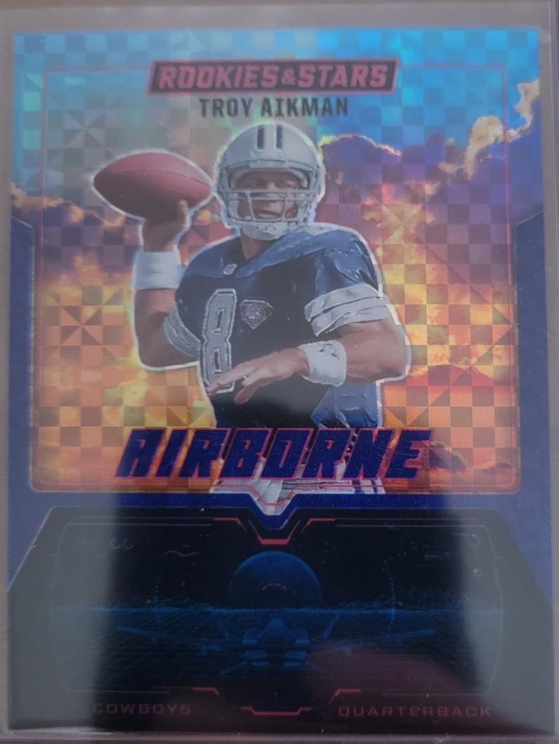 Troy Aikman [Blue Plaid] #13