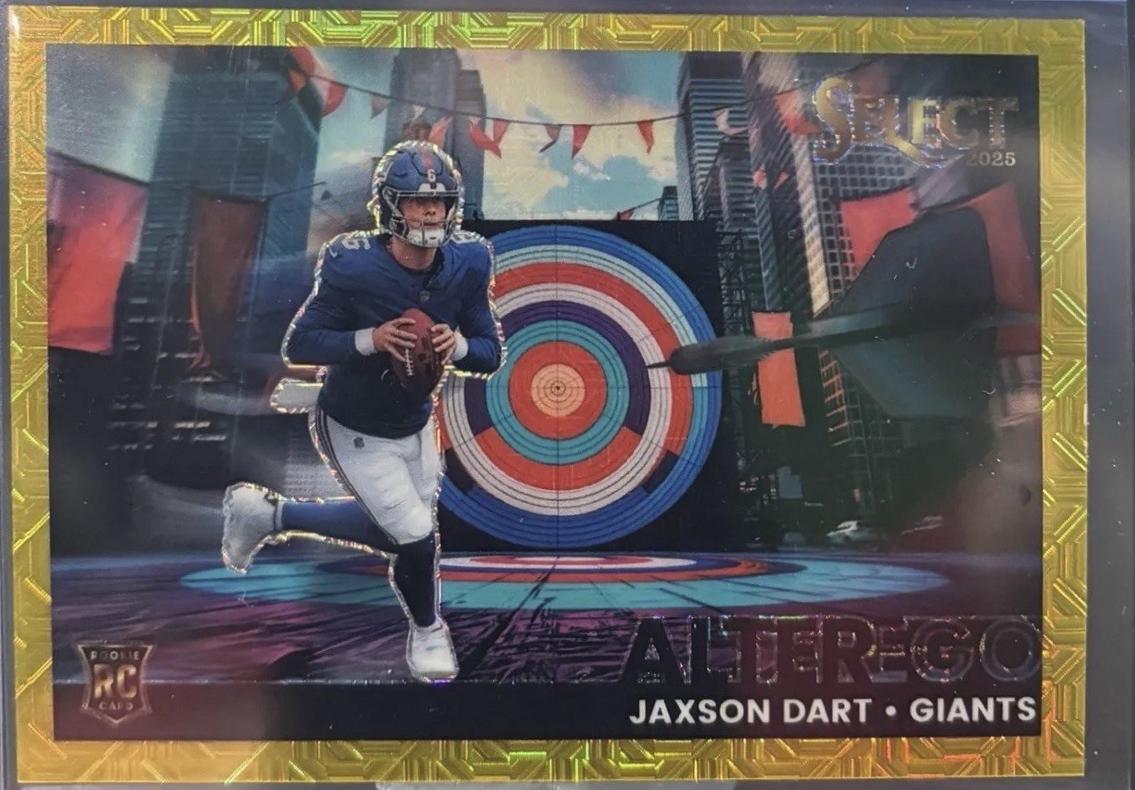 Jaxson Dart [Gold Prizm] #5