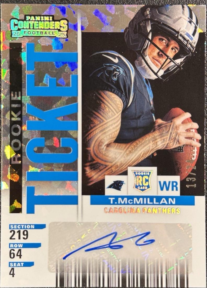 Tetairoa McMillan [Cracked Ice] #1