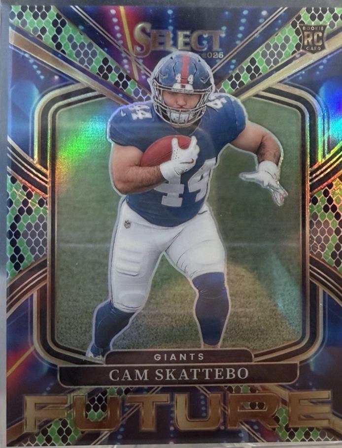 Cam Skattebo [Green Black Snakeskin] #20