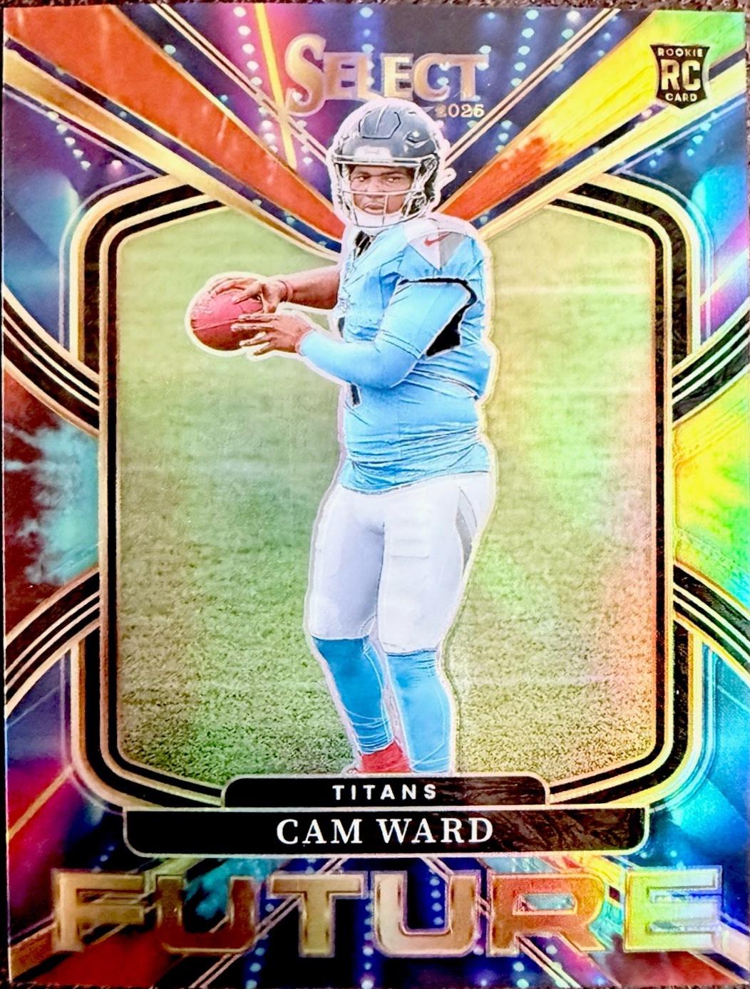 Cam Ward [Tie-Dye Prizm] #25