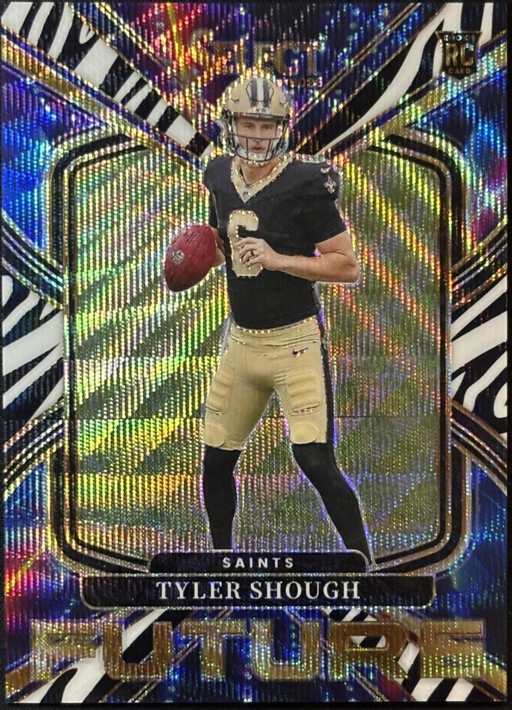 Tyler Shough [Zebra Prizm] #17